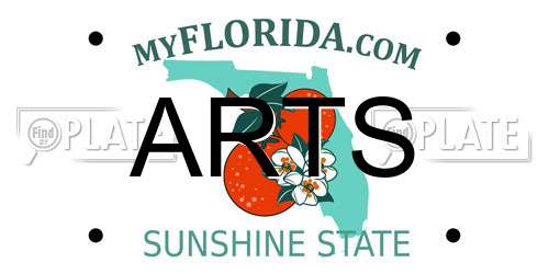 ARTS Florida License Plate