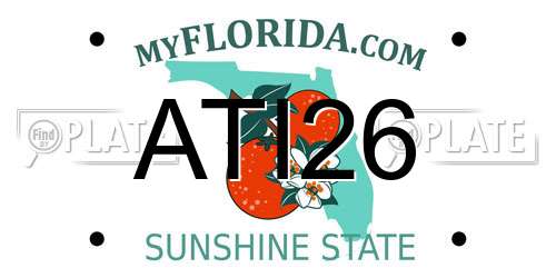 ATI26 Florida License Plate