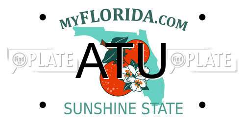 ATU Florida License Plate