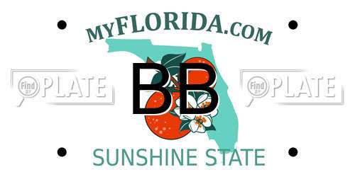 BB Florida License Plate