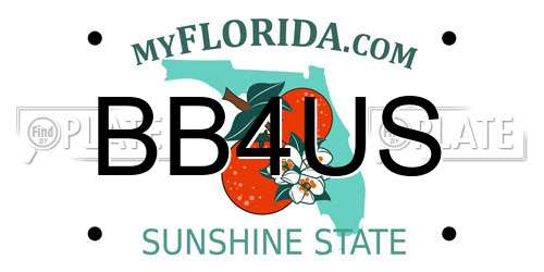 BB4US Florida License Plate