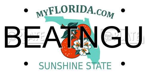 BEATNGU Florida License Plate