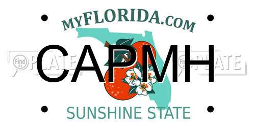 CAPMH Florida License Plate