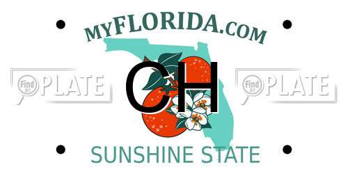 CH Florida License Plate