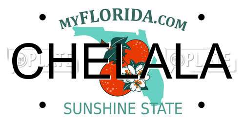 CHELALA Florida License Plate