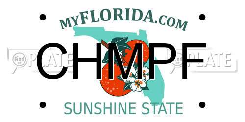 CHMPF Florida License Plate