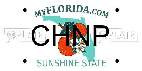 CHNP Florida License Plate