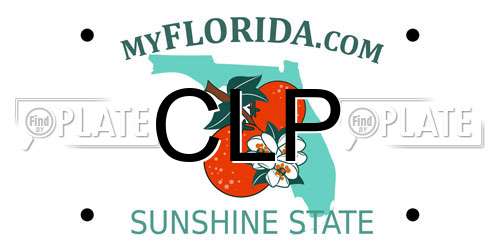 CLP Florida License Plate