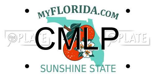 CMLP Florida License Plate