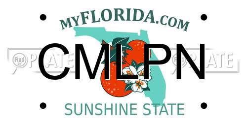 CMLPN Florida License Plate