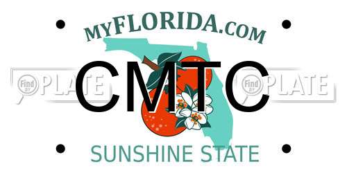 CMTC Florida License Plate