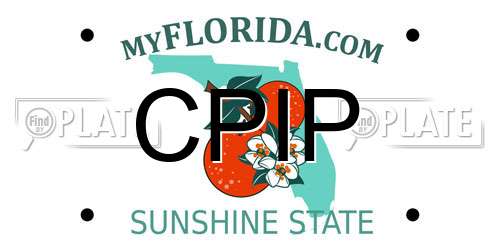 CPIP Florida License Plate