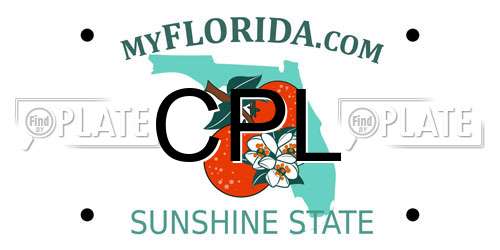 CPL Florida License Plate