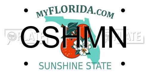CSHMN Florida License Plate