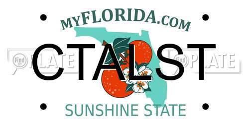 CTALST Florida License Plate