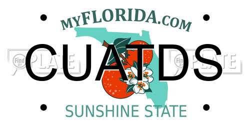 CUATDS Florida License Plate