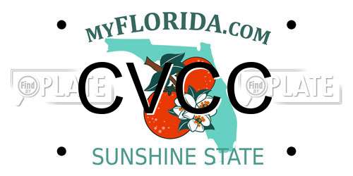 CVCC Florida License Plate