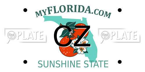 CZ Florida License Plate
