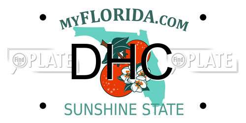 DHC Florida License Plate