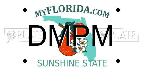 DMPM Florida License Plate