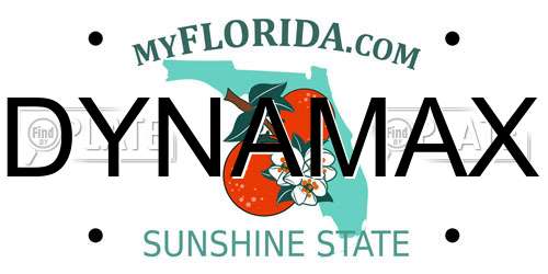 DYNAMAX Florida License Plate
