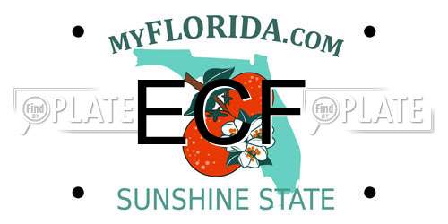 ECF Florida License Plate