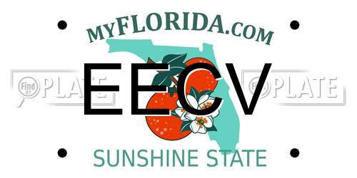 EECV Florida License Plate