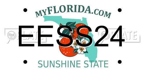 EESS24 Florida License Plate