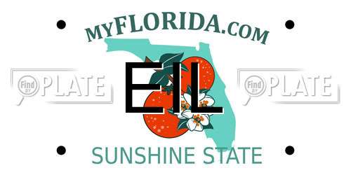 EIL Florida License Plate