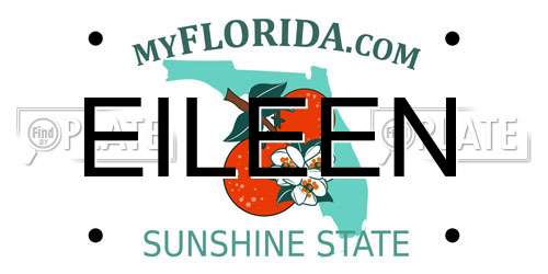 EILEEN Florida License Plate