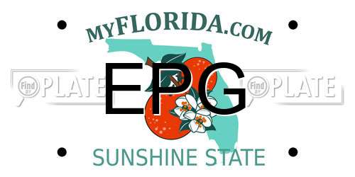 EPG Florida License Plate