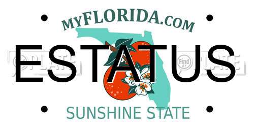 ESTATUS Florida License Plate