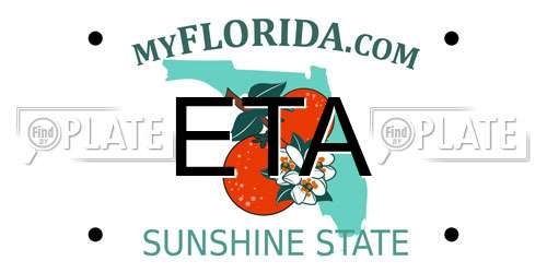 ETA Florida License Plate