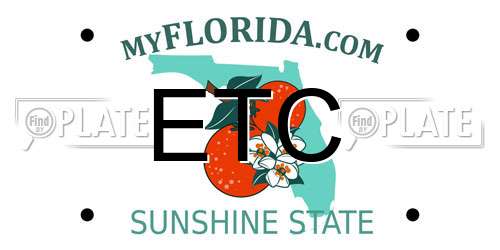 ETC Florida License Plate