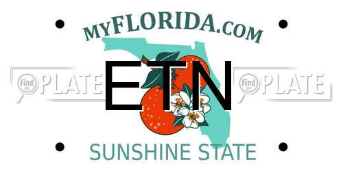 ETN Florida License Plate
