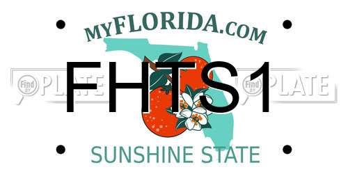 FHTS1 Florida License Plate