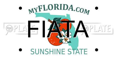 FIATA Florida License Plate