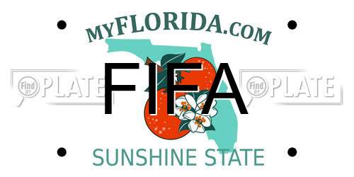 FIFA Florida License Plate