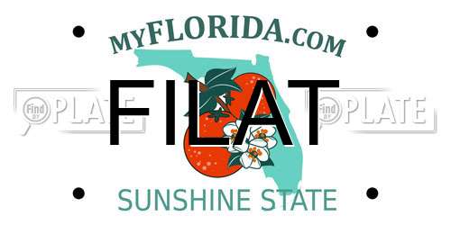 FILAT Florida License Plate