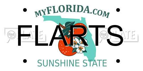 FLARTS Florida License Plate