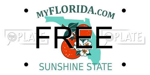 FREE Florida License Plate