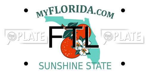 FTL Florida License Plate