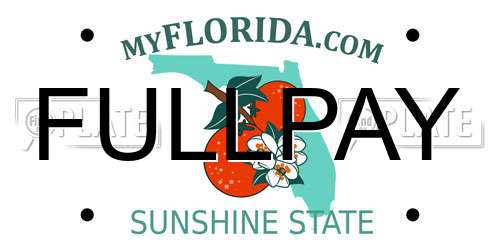 FULLPAY Florida License Plate