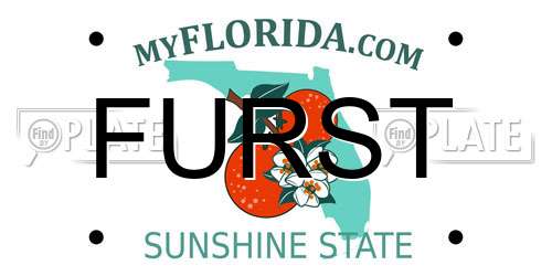 FURST Florida License Plate