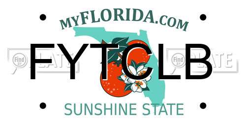 FYTCLB Florida License Plate
