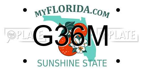 G36M Florida License Plate