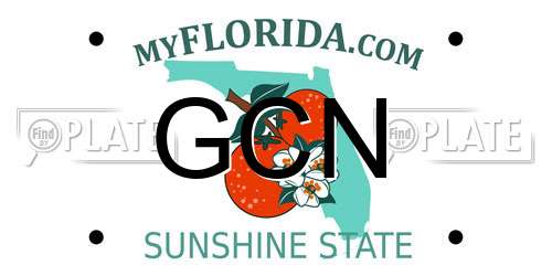 GCN Florida License Plate