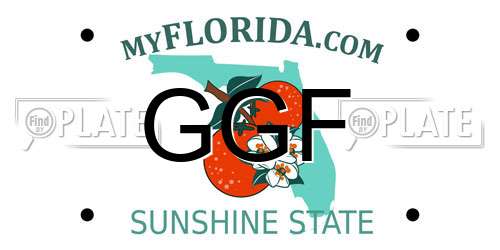 GGF Florida License Plate