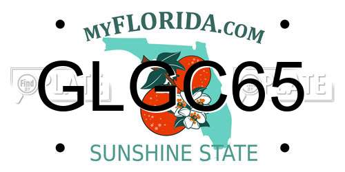 GLGC65 Florida License Plate