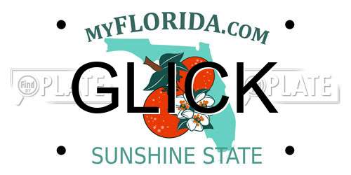 GLICK Florida License Plate
